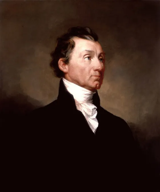 Portrait of James Monroe by Samuel Morse